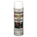 Rust-Oleum Professional Inverted Marking Paint, 15 oz, White 2592838